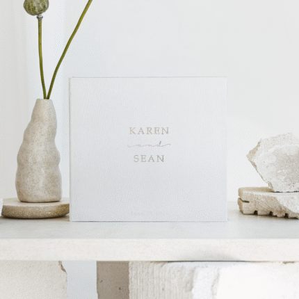 Personalized Wedding Guest Book - KAREN.